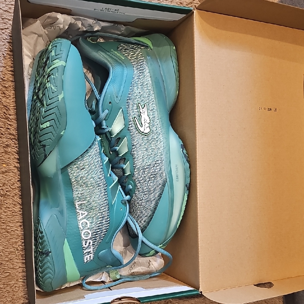 Lacoste Green AG-LT23 ULTRAMC Tennis Shoes